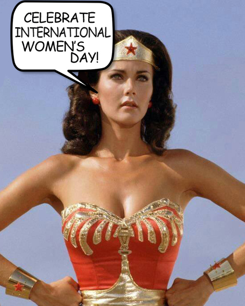 Wonder Woman International Women's Day